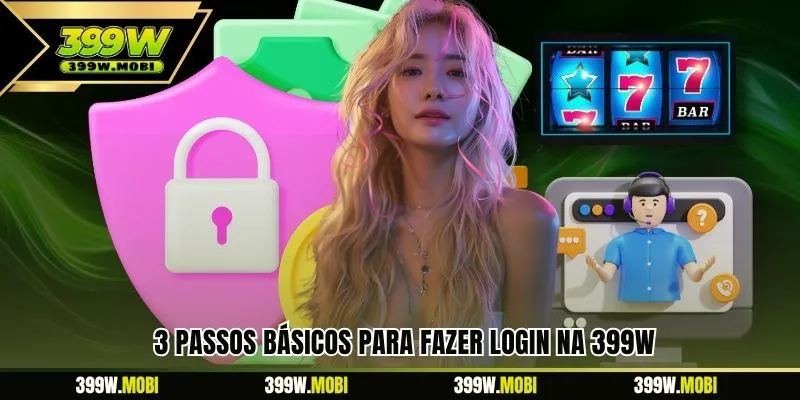 3 passos básicos para fazer Login na 399W 