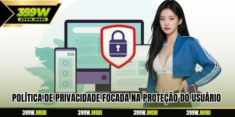 Política de Privacidade 399W focada na proteção do usuário