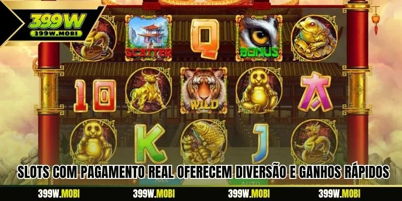 Slots com Pagamento Real oferecem diversão e ganhos rápidos