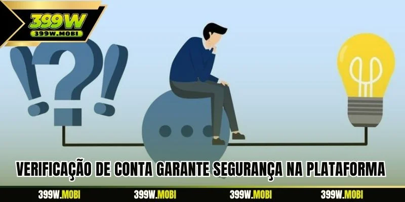 Verificação de conta garante segurança na plataforma